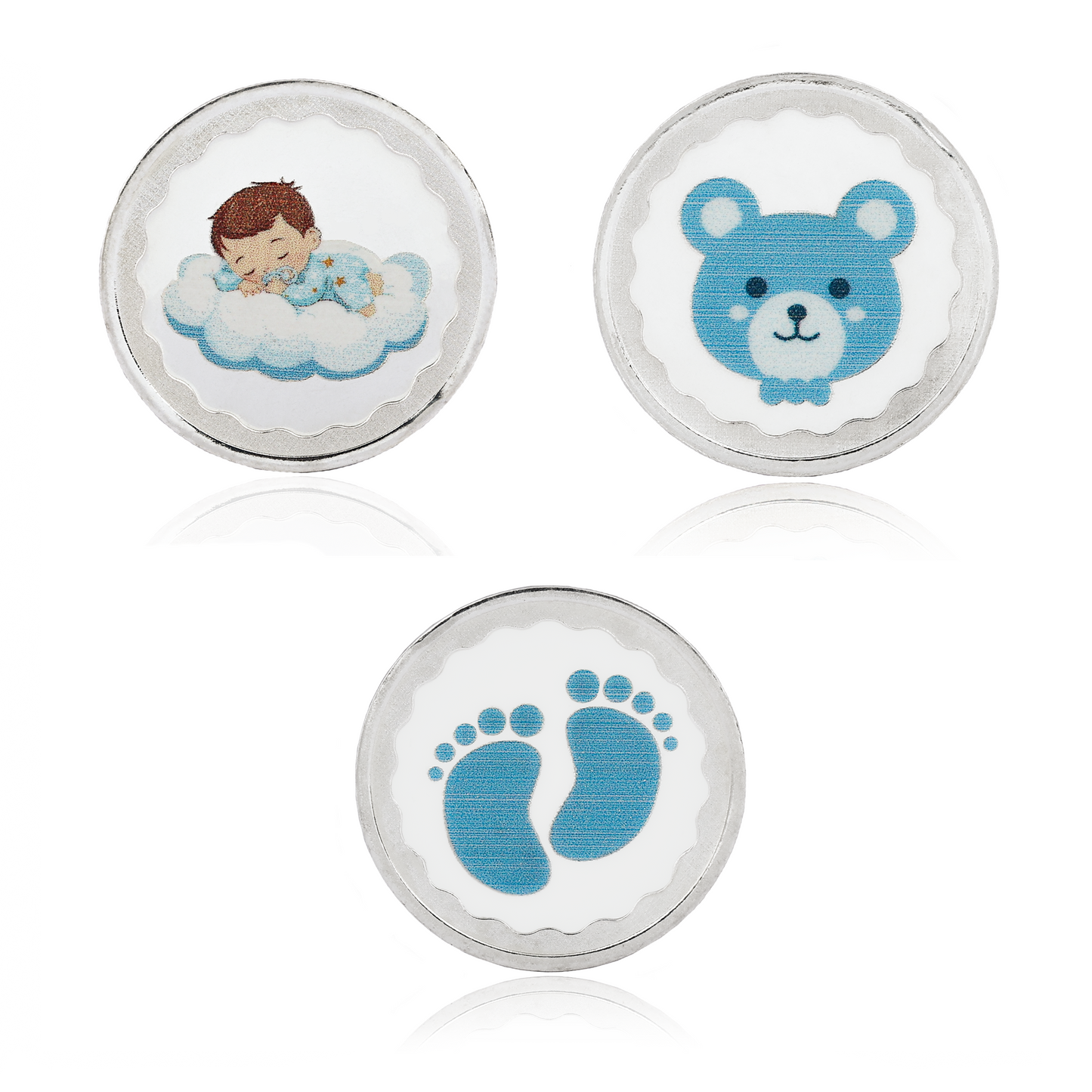 Tiny Treasure Silver Coins